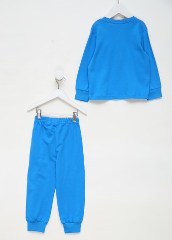 Синя всесезон піжама (лонгслів, брюки) лонгслив + брюки Disney