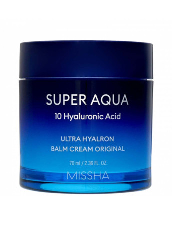 Крем-бальзам для лица с гиалуроновой кислотой Super Aqua, 70 мл MISSHA