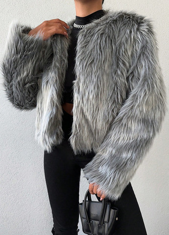 Полушубок SHEIN (344454146)