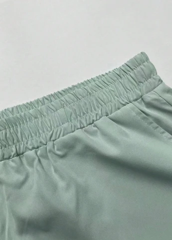 Мятные кэжуал, спортивные демисезонные карго брюки SHEIN