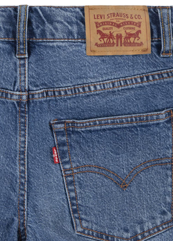 Синие демисезонные прямые джинсы Levi's
