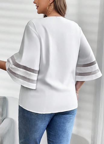 Белая блуза SHEIN