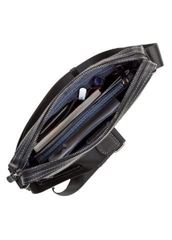 Чоловіча шкіряна сумка 24х29х7 см Shvigel (252413634)