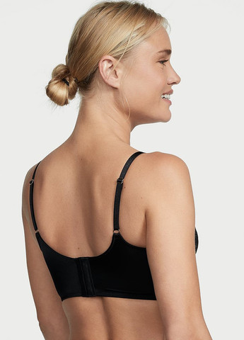 Чорний демісезонний комплект (бюстгальтер, трусики) Victoria's Secret