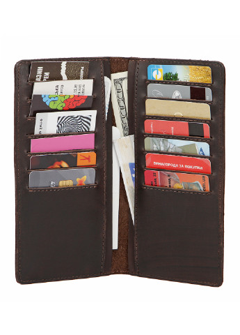 Мужской кожаный кошелек 8,5х17,5 см Shvigel (252133357)
