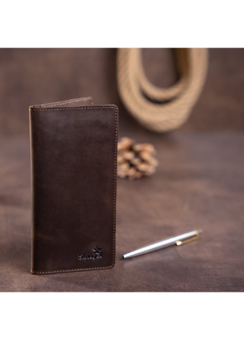 Мужской кожаный кошелек 8,5х17,5 см Shvigel (252133357)