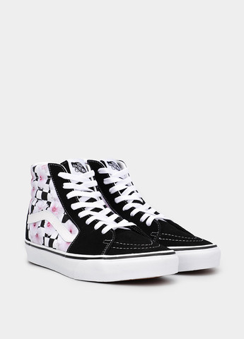 Чорно-білі кеди Vans VN0007NSBLK1