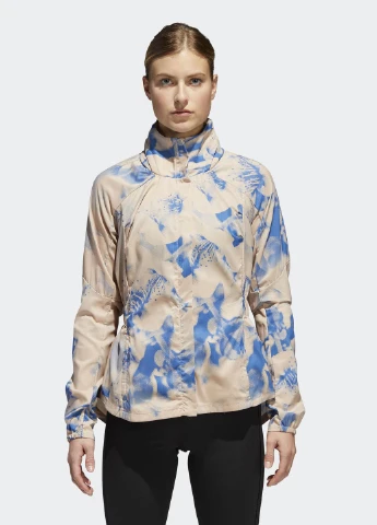 Комбинированная демисезонная куртка adidas