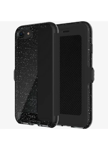 Противоударный чехол-книжка трансформер Evo Wallet Active Edition для Iphone 7/8/SE 2020 Black Tech21 (214659414)