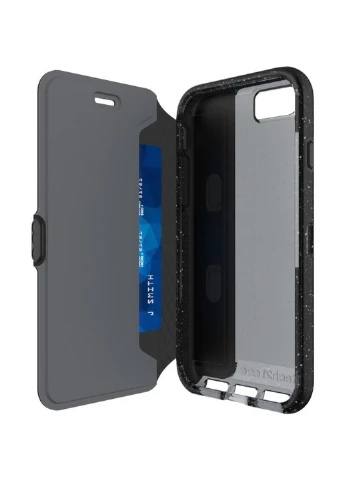 Противоударный чехол-книжка трансформер Evo Wallet Active Edition для Iphone 7/8/SE 2020 Black Tech21 (214659414)