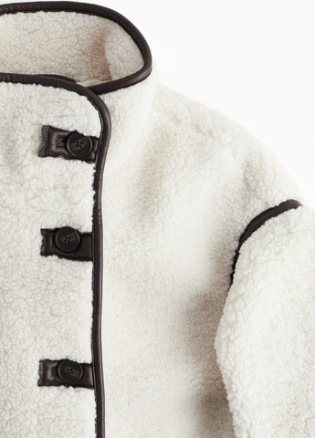 Кремова демісезонна куртка H&M