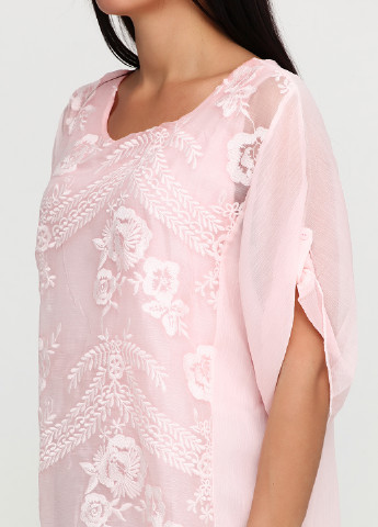 Розовая летняя блуза R & Y
