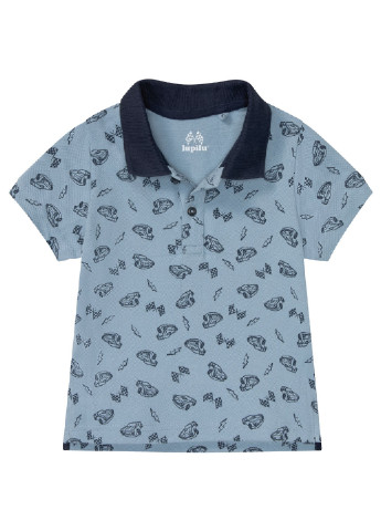 Цветная детская футболка-поло (2 шт.) для мальчика Lupilu с рисунком