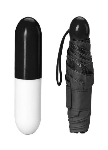 Універсальна міні парасолька в капсулі Black кишенькова парасолька у футлярі VTech (253495647)