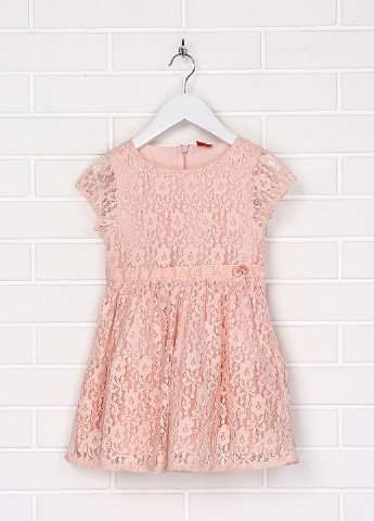 Персикова святковий плаття, сукня бебі долл S.Oliver однотонна