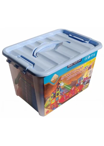 Конструктор Магнікон 218 деталей Plastic box (MK-218) Магнікон (251223196)