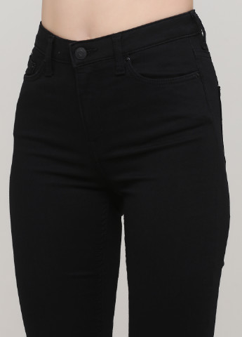 Черные демисезонные скинни джинсы Weekday