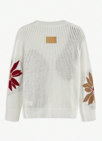 Молочный демисезонный кардиган SHEIN