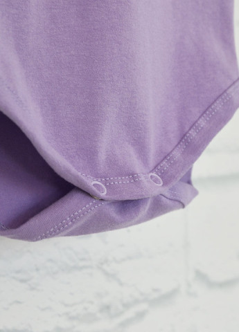 Сиреневый демисезонный комплект (боди, шорты, повязка) Blanka