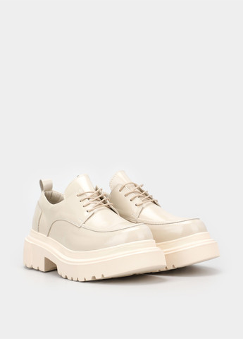 Braska Туфлі молочний з натуральна шкіра, — демісезон (327234580)