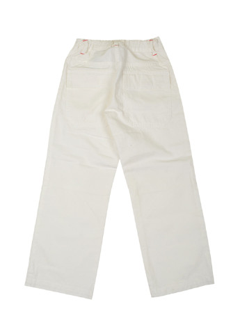 Белые летние прямые джинсы Papermoon