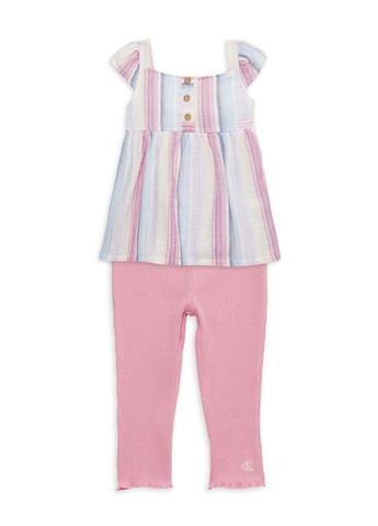 Комбінований демісезонний костюм (блуза, штани) брючний Calvin Klein