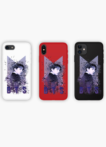 Чехол силиконовый Apple Iphone X БТС (BTS) (6129-1065) MobiPrint (219357300)