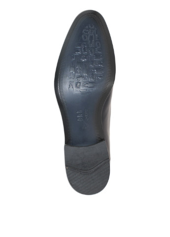 Темно-синие классические туфли Luciano Bellini на шнурках