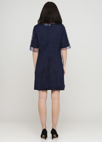 Темно-синій демісезонний комплект (плаття, туніка) Olga Shyrai for PUBLIC&PRIVATE