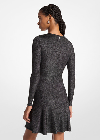 Темно-сіра кежуал, вечірня сукня Michael Kors меланжева