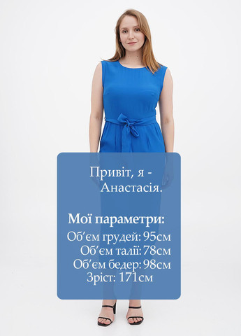 Синее кэжуал платье футляр Boden однотонное