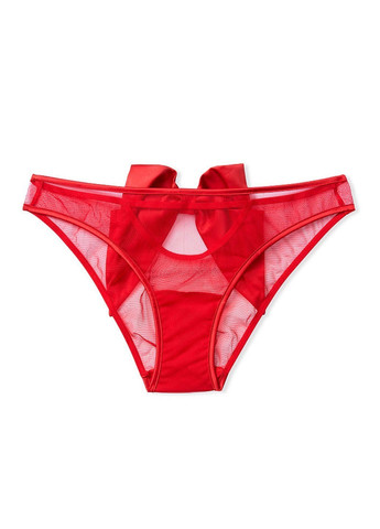 Червоний демісезонний комплект (бюстгальтер, трусики) Victoria's Secret