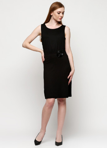 Черное кэжуал платье Zalando однотонное