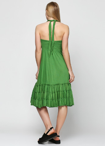 Зеленое кэжуал платье Axel