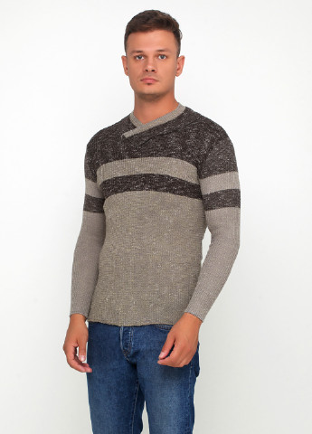 Коричневый демисезонный пуловер пуловер Wintage