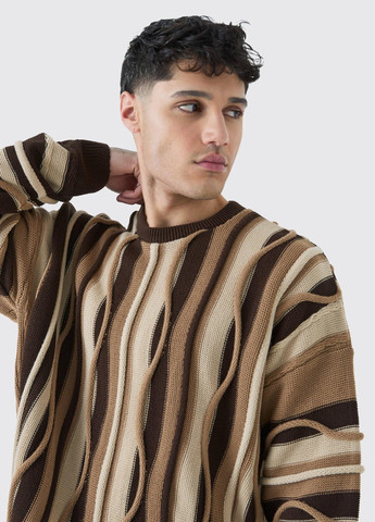 Коричневий демісезонний джемпер джемпер Boohoo