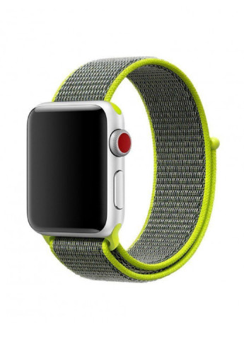 Ремінець для смарт-годин для Apple Watch 42/44 Series 1,2,3 Нейлоновий BlackYellow XoKo для apple watch 42/44 series 1,2,3 нейлоновый blackyellow (156223628)