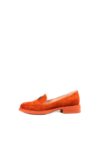 Охра женские кэжуал, классические, повседневные туфли на низком каблуке - фото