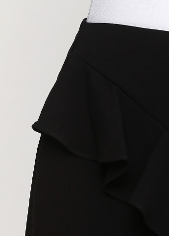 Черная кэжуал однотонная юбка Sinequanone а-силуэта (трапеция)