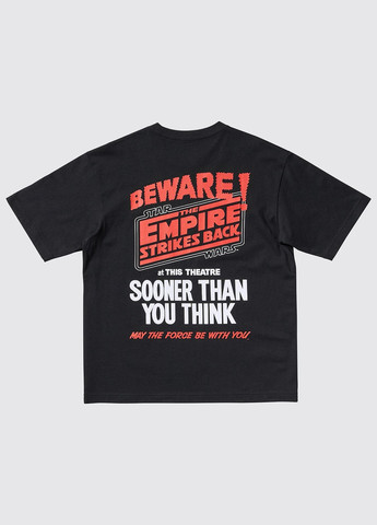 Чорна футболка Uniqlo