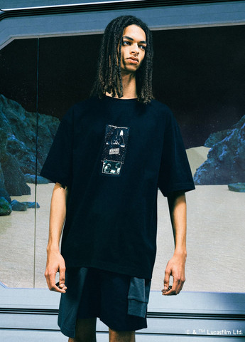 Чорна футболка Uniqlo