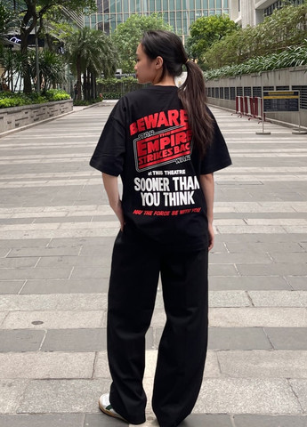 Чорна футболка Uniqlo