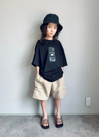 Чорна футболка Uniqlo