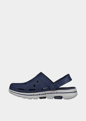 Темно-синие сабо Skechers