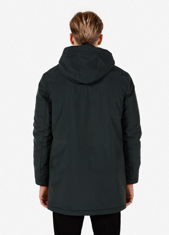 Чорна зимня куртка Colin's