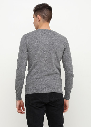 Серый демисезонный пуловер пуловер Яavin