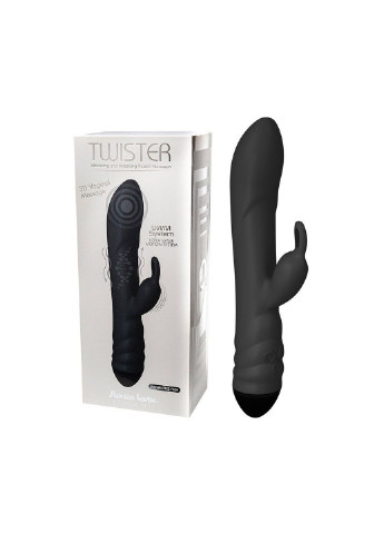 Вибратор кролик со спиральным 3D-массажем Twister Adrien Lastic (252297694)