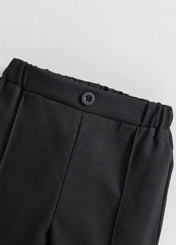 Черный демисезонный костюм (жилет, брюки) брючный SHEIN