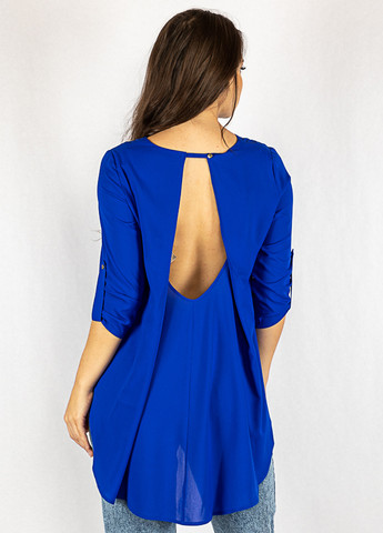 Синяя демисезонная блуза Time of Style