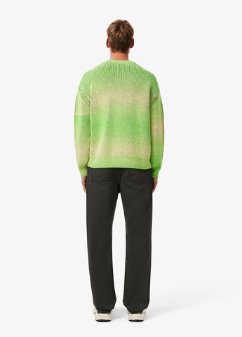 Темно-серые демисезонные прямые джинсы Lacoste